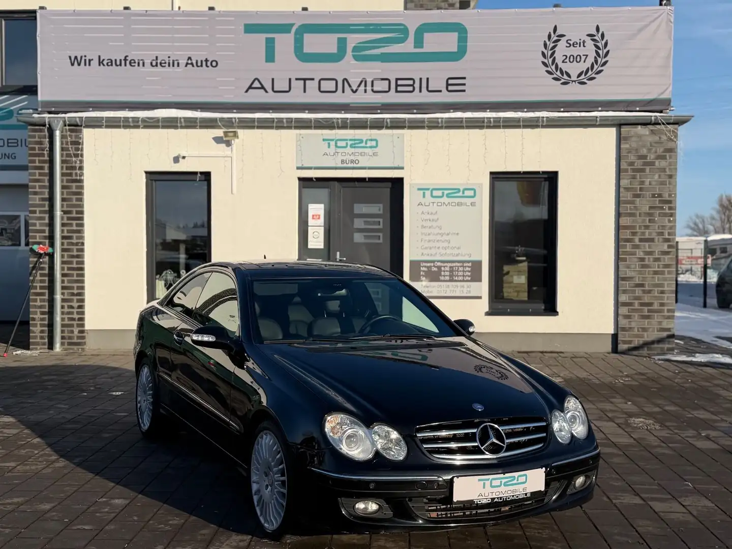 Mercedes-Benz CLK 320 CDI*NAVI*LEDER*MEMORY*XENON*S-DACH*TOP* Schwarz - 1