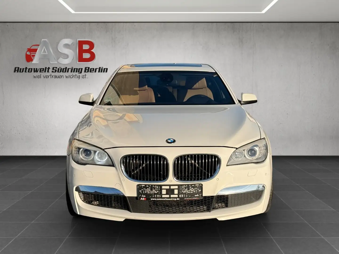 BMW 740 d xDrive M-Sportpaket*Leder*Fond Entertainmen Blanc - 2