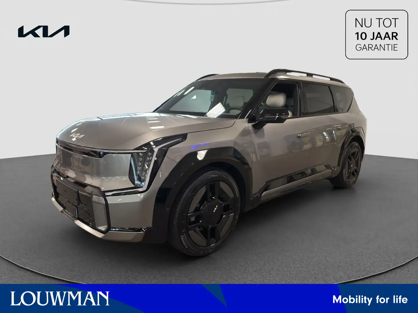 Kia EV9 99.8kWh GT-Line Dual Motor 282kW SNEL LEVERBAAR Grijs - 1