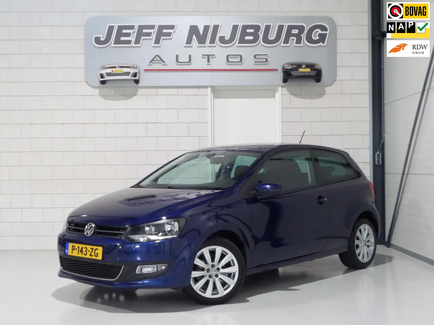 Volkswagen Polo 1.2 TSI DSG Highline Automaat! Stoelverwarming Blu Blauw - 1