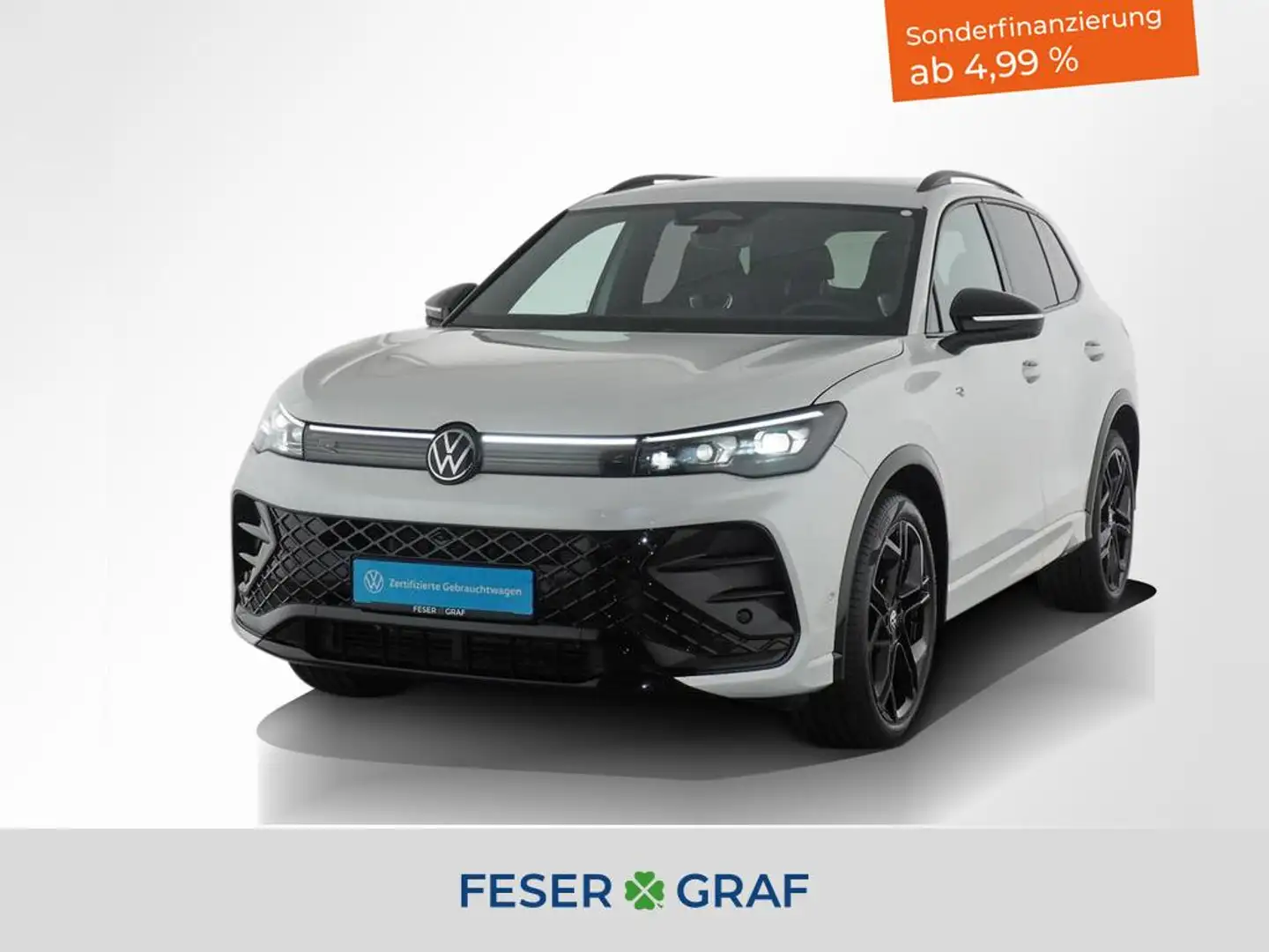Volkswagen Tiguan 1.5 eTSI R-Line BlackStyle IQ-Light 360° Weiß - 1