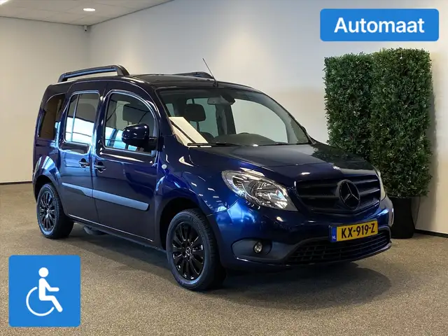 Mercedes-Benz Citan Rolstoelauto Automaat 3+1 incl. luchtvering (blauw