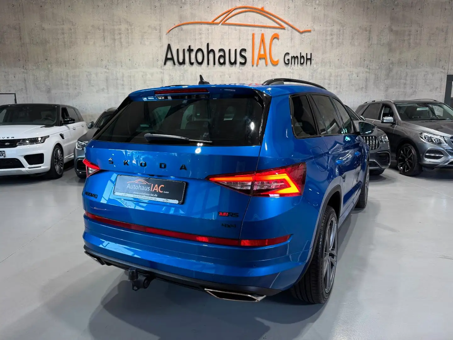 Skoda Kodiaq RS 4x4/PANO/STANDHEIZ/2.HAND/LED/AHK Blauw - 2