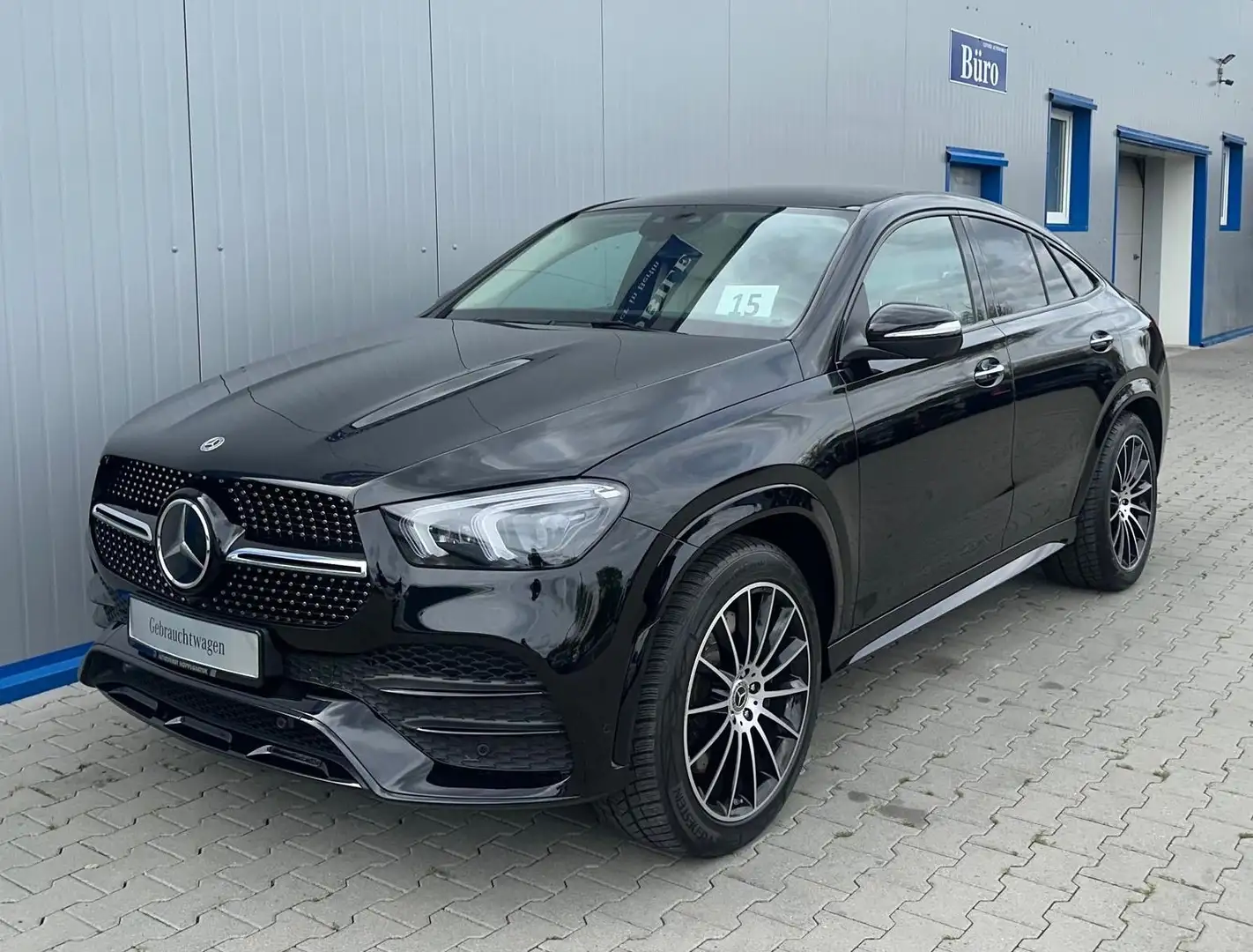 Mercedes-Benz GLE 400 d 4M COUPE AMG-LINE PANO AHK KEYLESS 360° Schwarz - 1