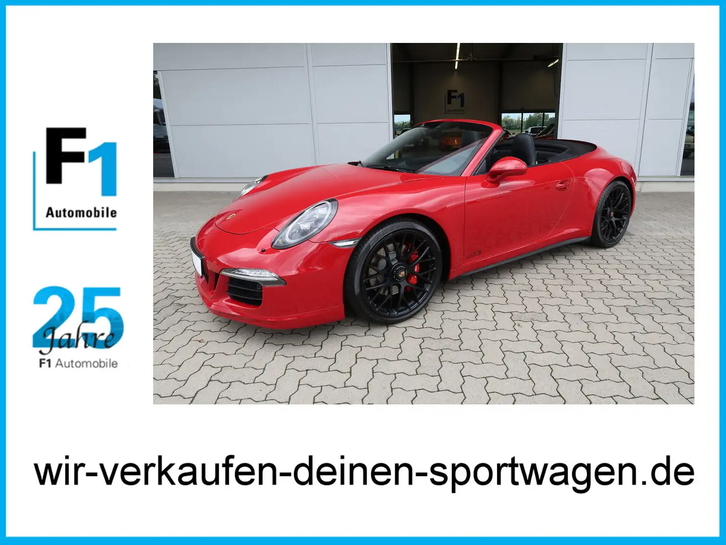 Porsche 991 911 Carrera GTS 3.8 1. Hd. Kom.-Paket. Sitzbelüftu Rojo - 1