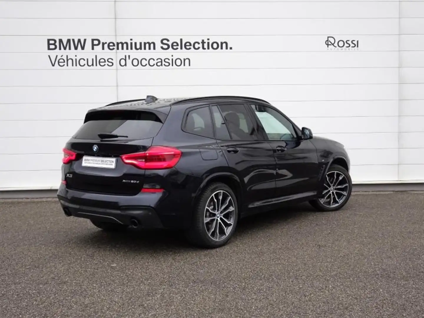 BMW X3 xDrive20dA 190ch  M Sport Noir - 2