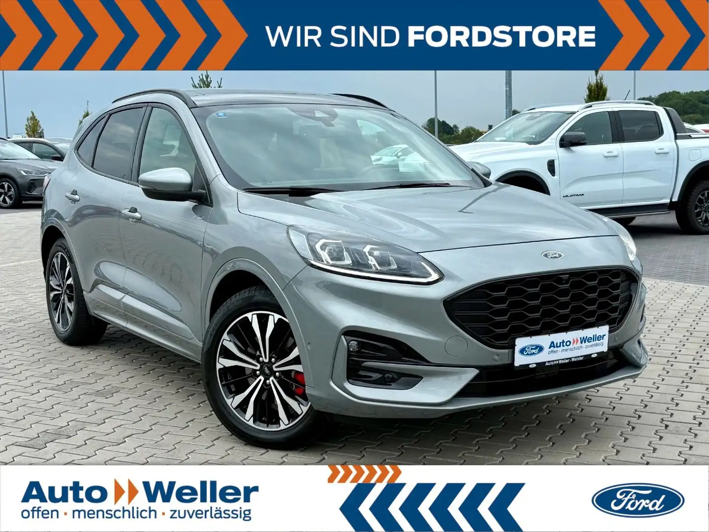 Ford Kuga Plug-In Hybrid ST-Line X PANO 19-Zoll AHK Zilver - 1
