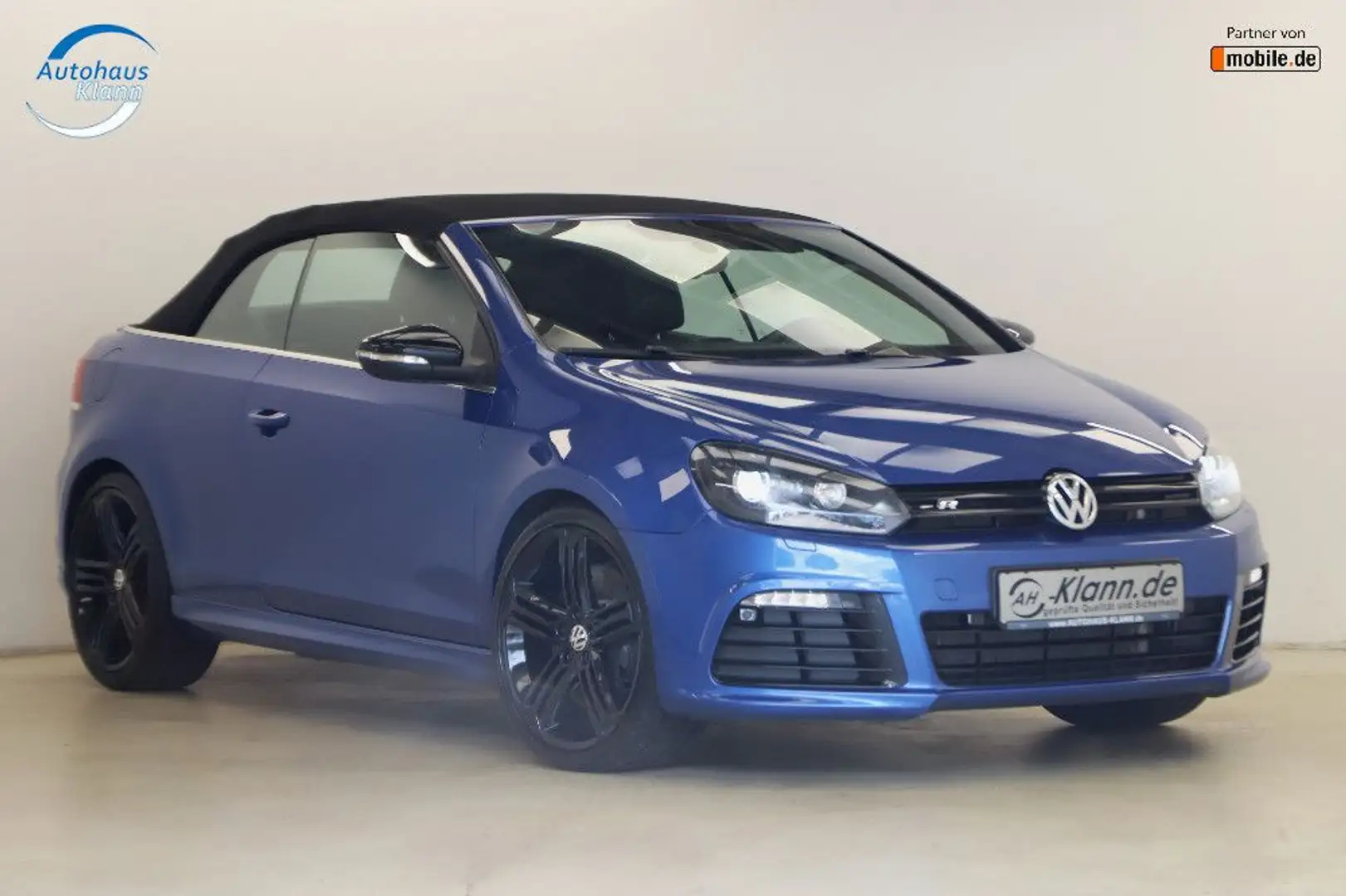 Volkswagen Golf 6 R 2.0TSI 265PS DSG Cabriolet Navi DCC DAB Blau - 1