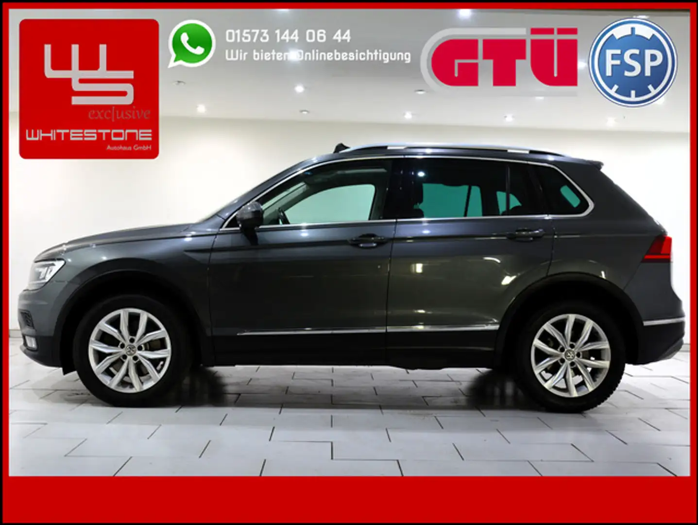 Volkswagen Tiguan 2.0 TSI Highline 4M Virtual / Pano / AHK Grau - 1