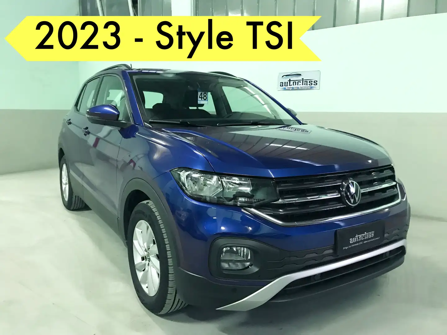 Volkswagen T-Cross 1.0 tsi Style 95CV EURO 6D Blau - 1