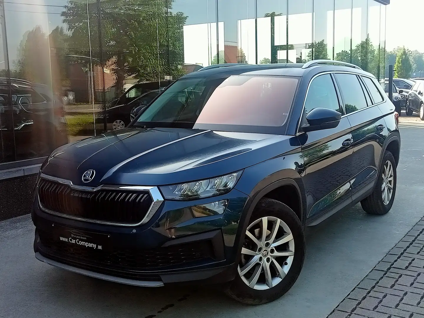 Skoda Kodiaq 1.5 TSI ACT Ambition 7pl. DSG*DIG CP*CAMERA*DAB Blauw - 2