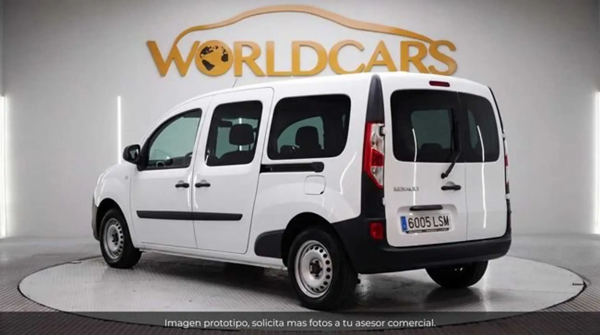 Renault Kangoo z.e. maxi 5 plazas 60 cv Blanco - 2