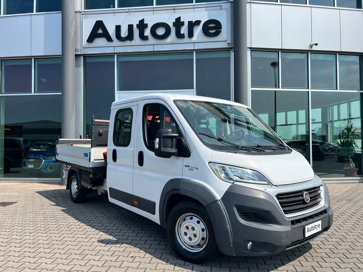 Fiat Ducato LH1 2.3 Mjet Maxi doppia cabina GRU Bianco - 1