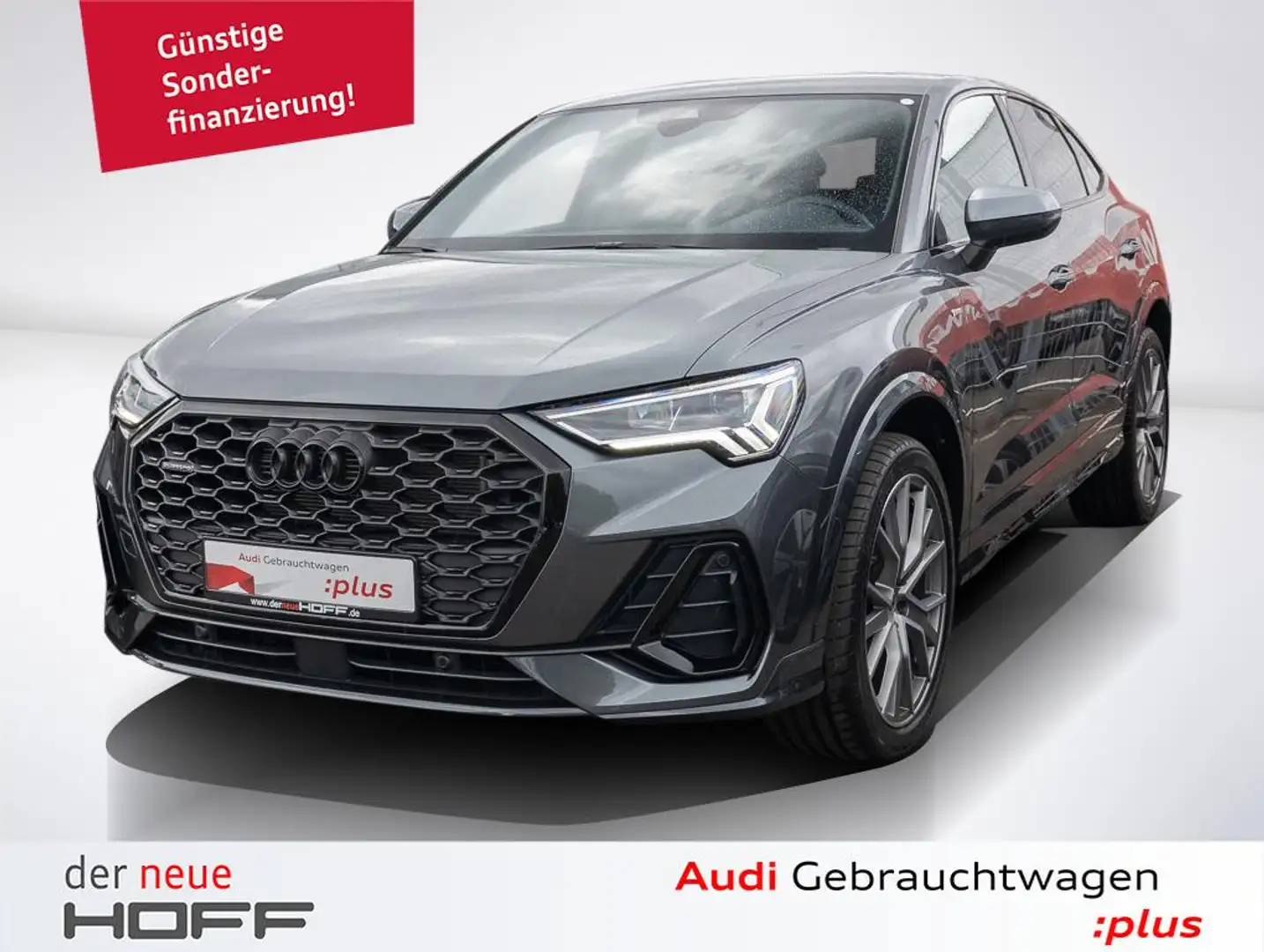Audi Q3 Sportback S line 40 TFSI 20 Zoll LED Navi Plus Gris - 1