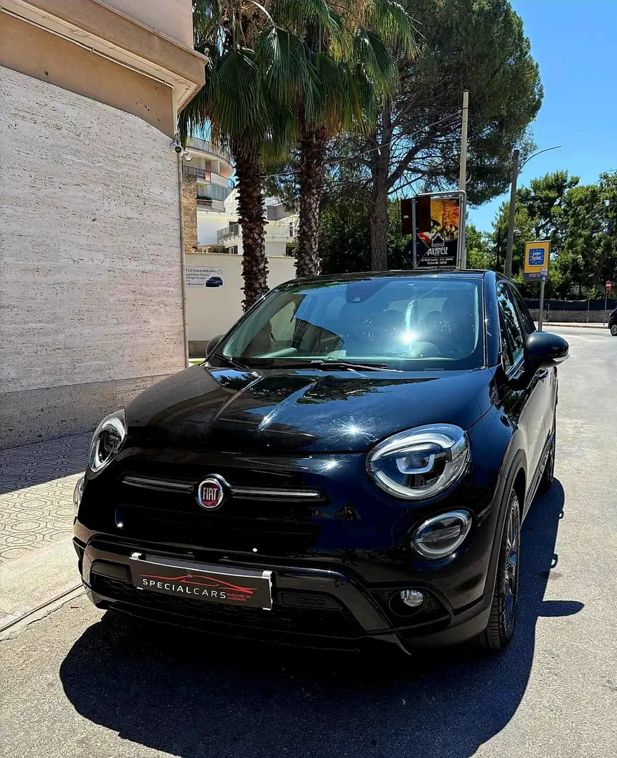 Fiat 500X 500X 1.6 mjt Cross 4x2 120cv dct Zwart - 1