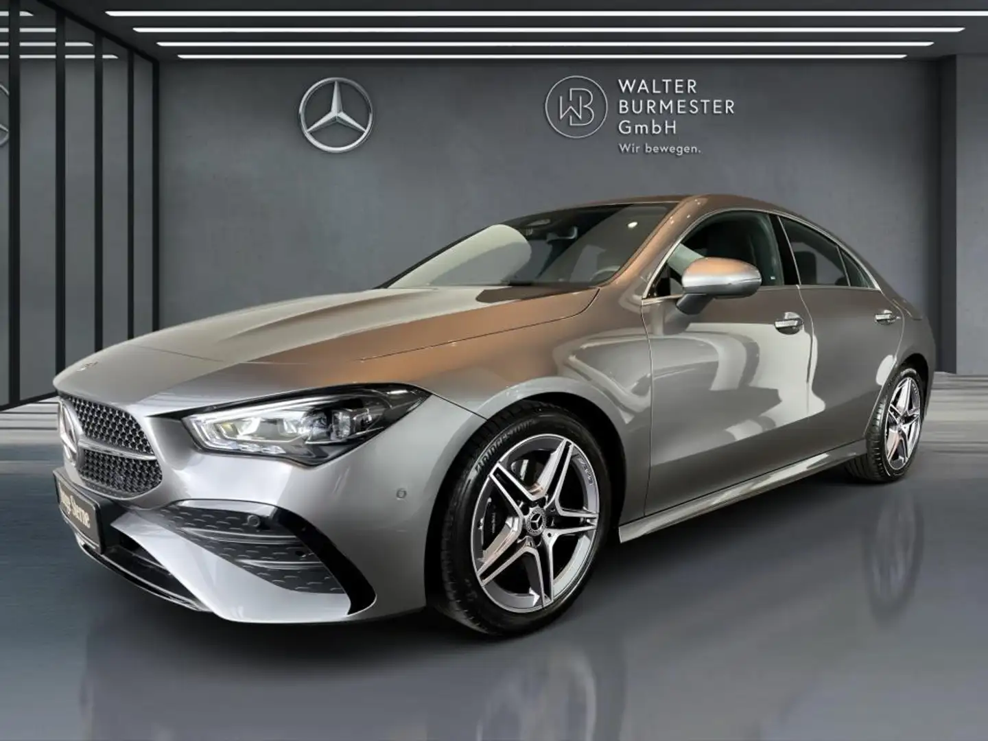 Mercedes-Benz CLA 200 Coupé AMG+Navi+Kamera+AHK+Ambiente+SHZ Szürke - 2