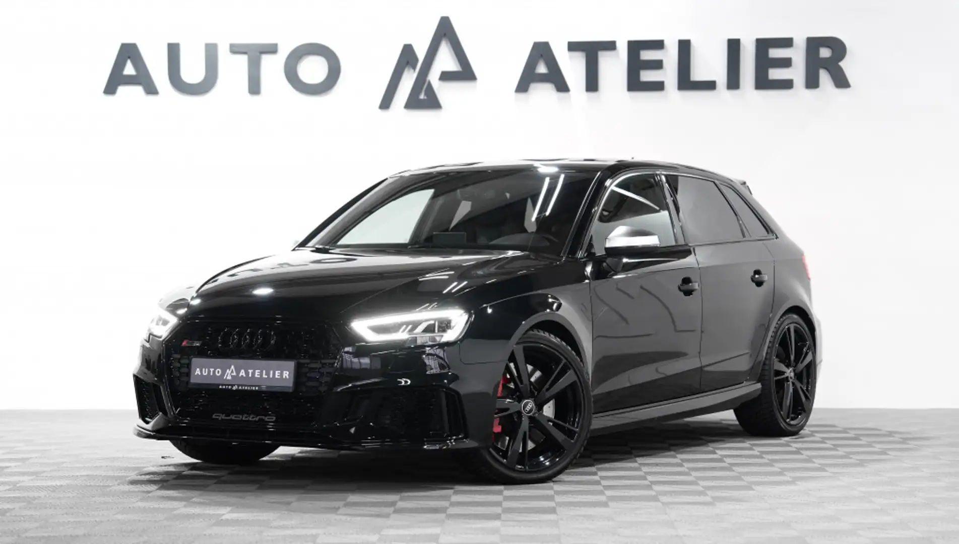 Audi RS3 NON-OPF*S-AGA*SCHALE*VIRTUAL*NAVI*LED* Schwarz - 1