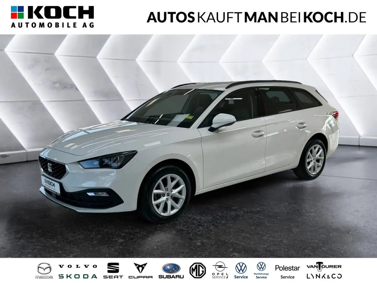 SEAT Leon Sportstourer Style 1.0 TSI LED Sitzh.Temp. Weiß - 1