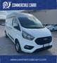 Ford Tourneo Custom 300 L2H2 2.0 ECOBLUE HYBRID FURGONE 3 POSTI - 2021 Blanc - thumbnail 1