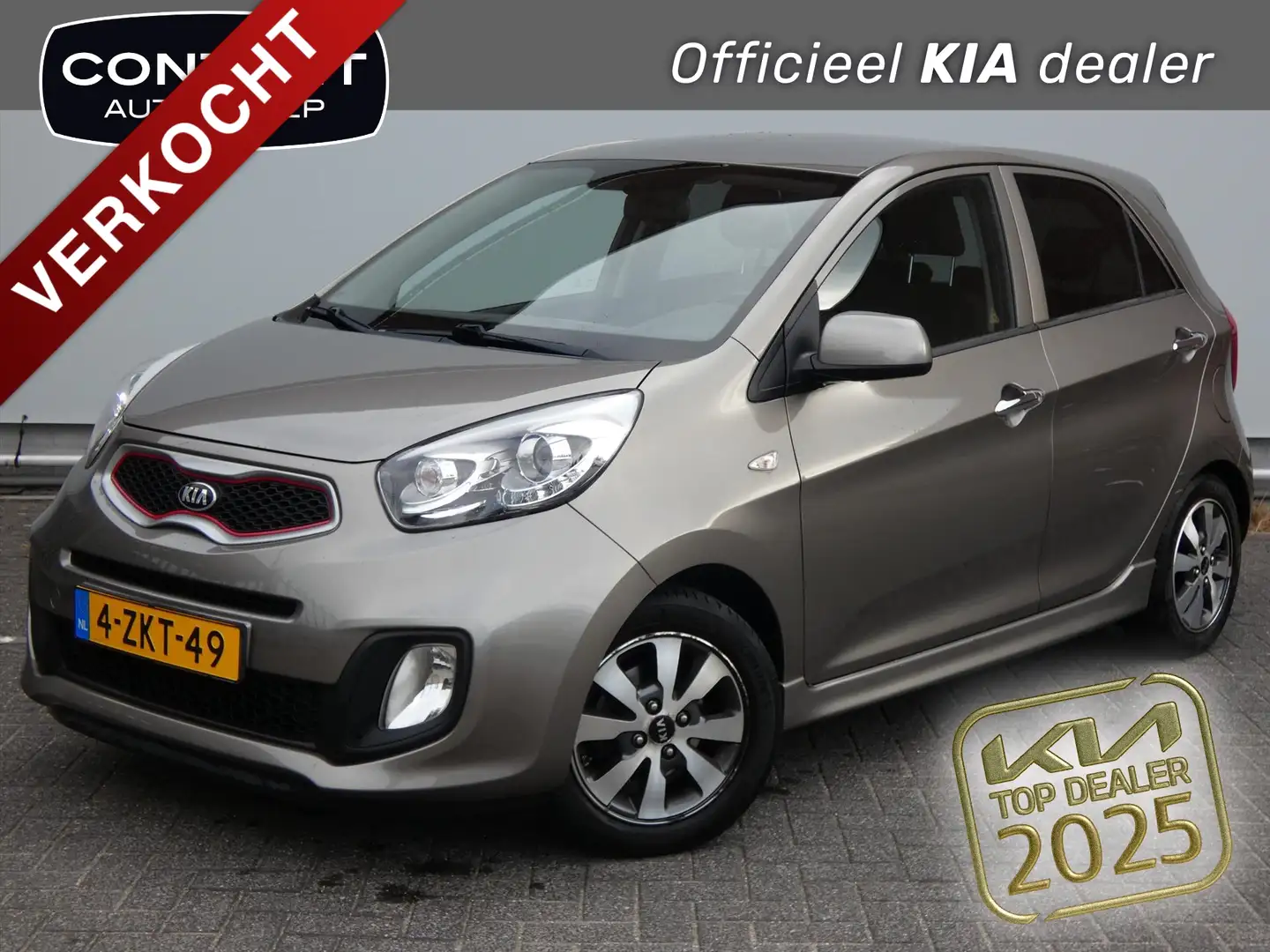 Kia Picanto 1.0 CVVT 5-DRS Grijs - 1