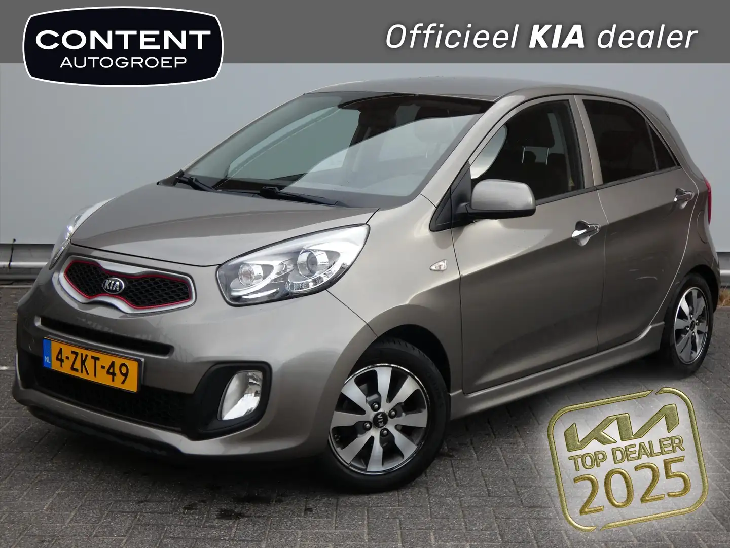 Kia Picanto 1.0 CVVT 5-DRS Gris - 1