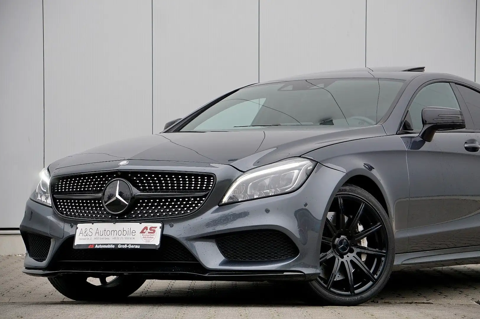 Mercedes-Benz CLS 500 4M *SITZKLIMA *STANDHEIZUNG *S-DACH *H&K Grijs - 1