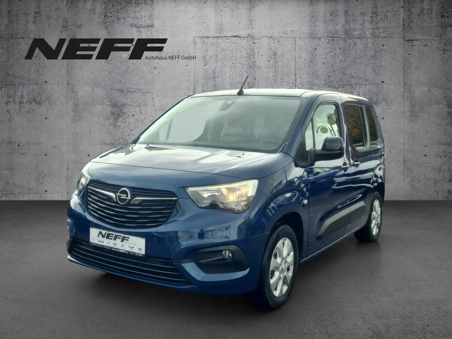 Opel Combo Life - Elegance SHZ+Fernlichtass.+Kam.+LM Синій - 2