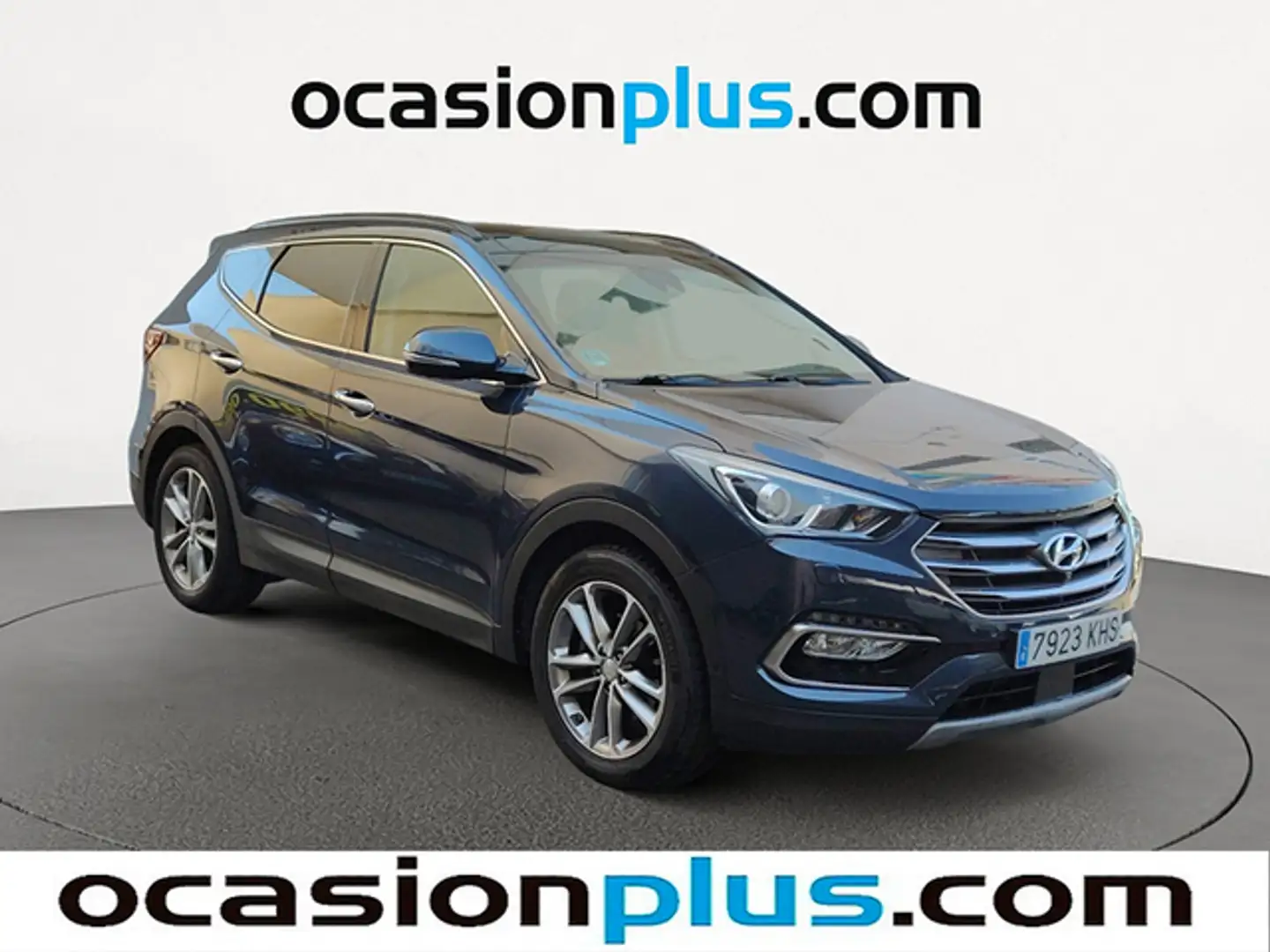 Hyundai SANTA FE 2.2CRDi 4x4 Style 7s Aut. Azul - 2