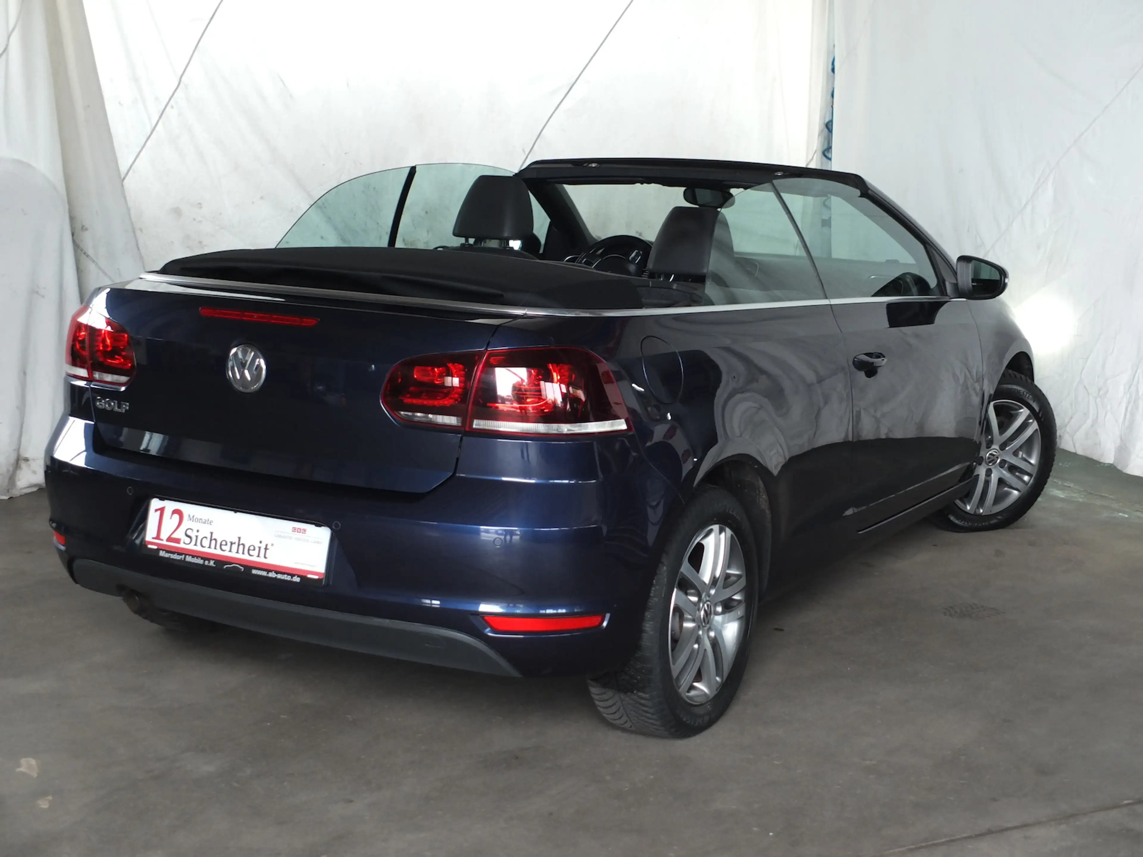 Volkswagen Golf Cabriolet LEDER XENON NAVI EINPARKHILFE TEMPOMAT — photo 2