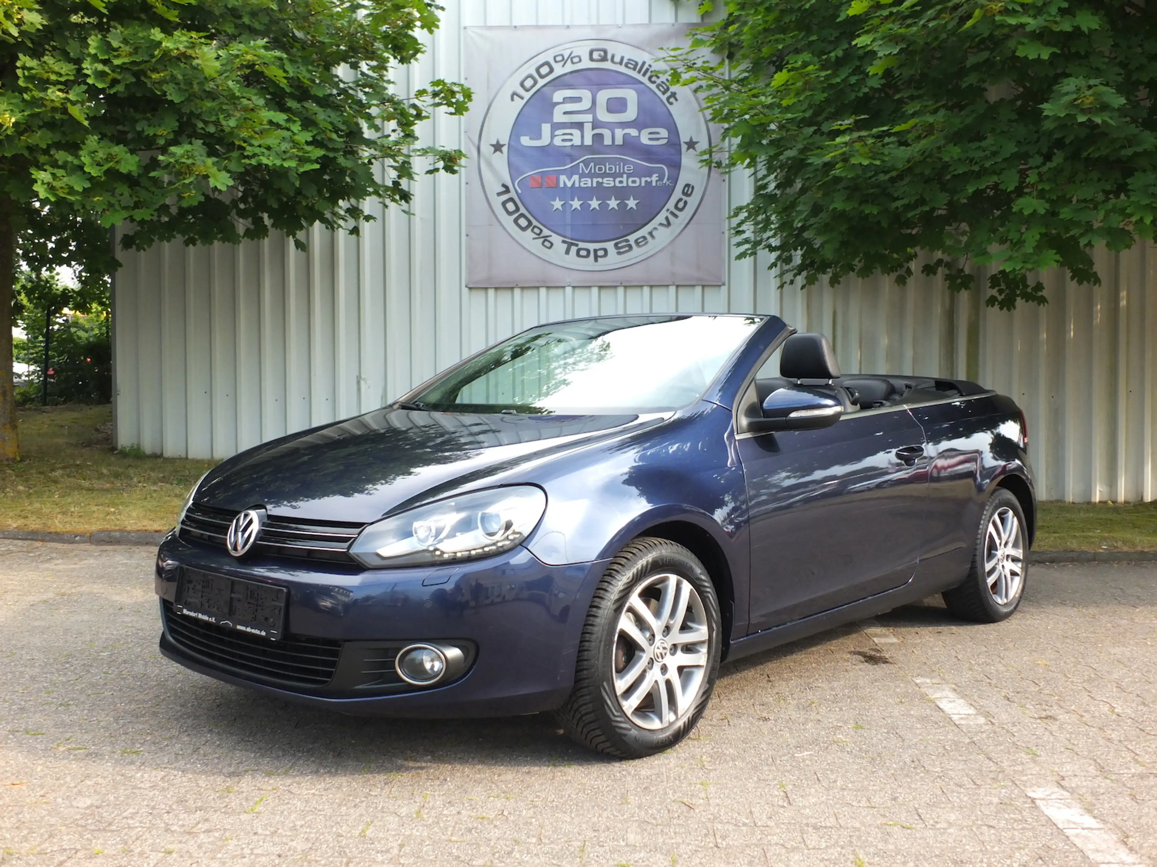 Volkswagen Golf Cabriolet LEDER XENON NAVI EINPARKHILFE TEMPOMAT — photo 3