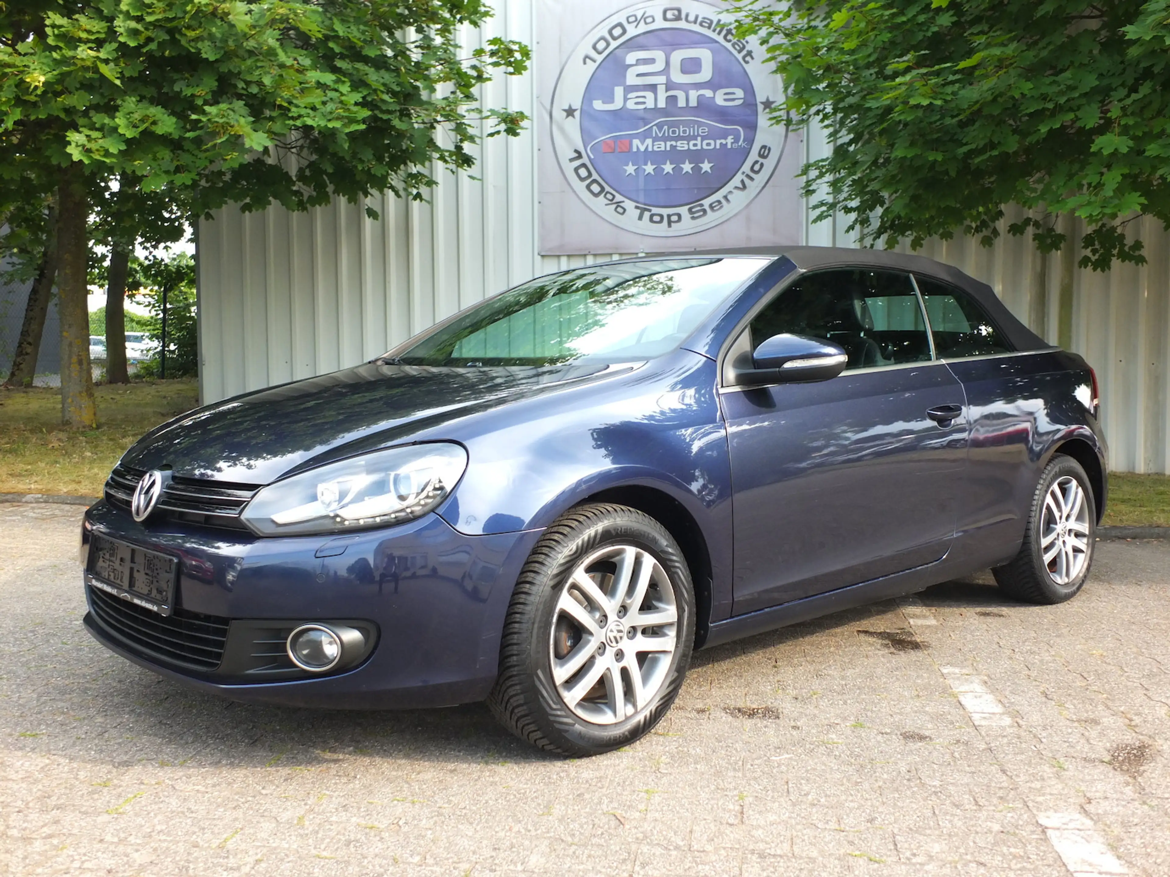 Volkswagen Golf Cabriolet LEDER XENON NAVI EINPARKHILFE TEMPOMAT — photo 7