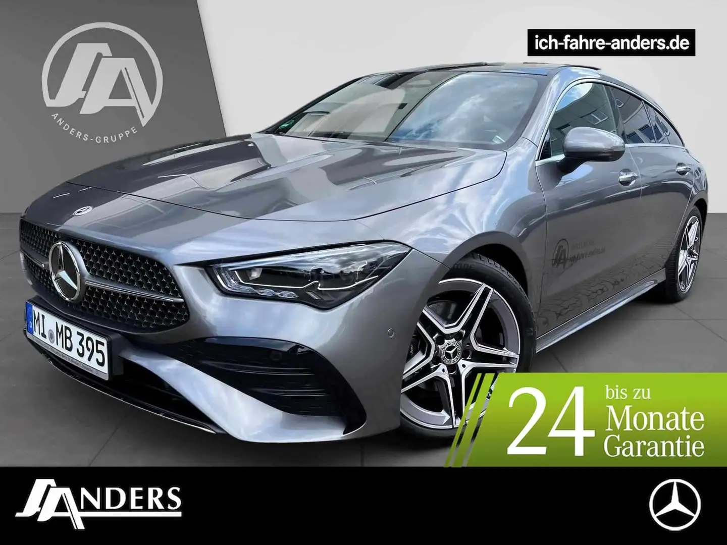 Mercedes-Benz CLA 180 SB AMG+Pano+Multib.+360°Kamera+Handsfree Grau - 1