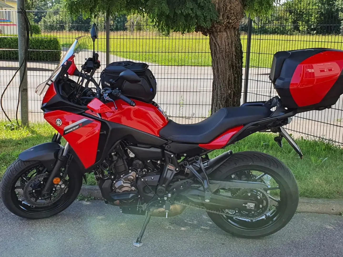 Yamaha Tracer 7 25mm tiefer - Vollgarantie bis 05/2027 Roşu - 1