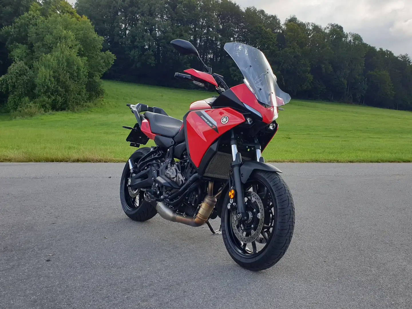 Yamaha Tracer 7 25mm tiefer - Vollgarantie bis 05/2027 Roşu - 2