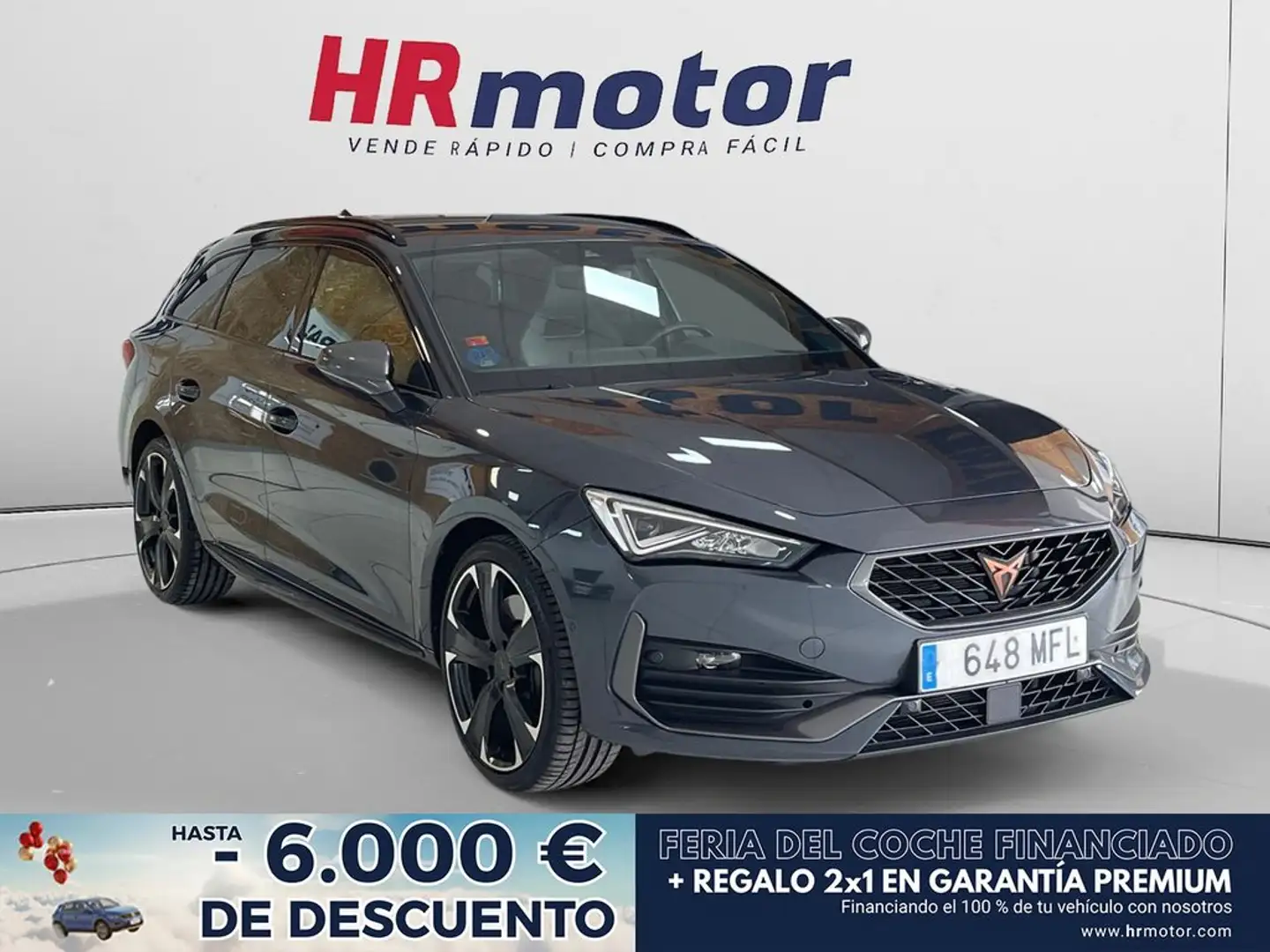 CUPRA Leon e-Hybrid Gris - 1