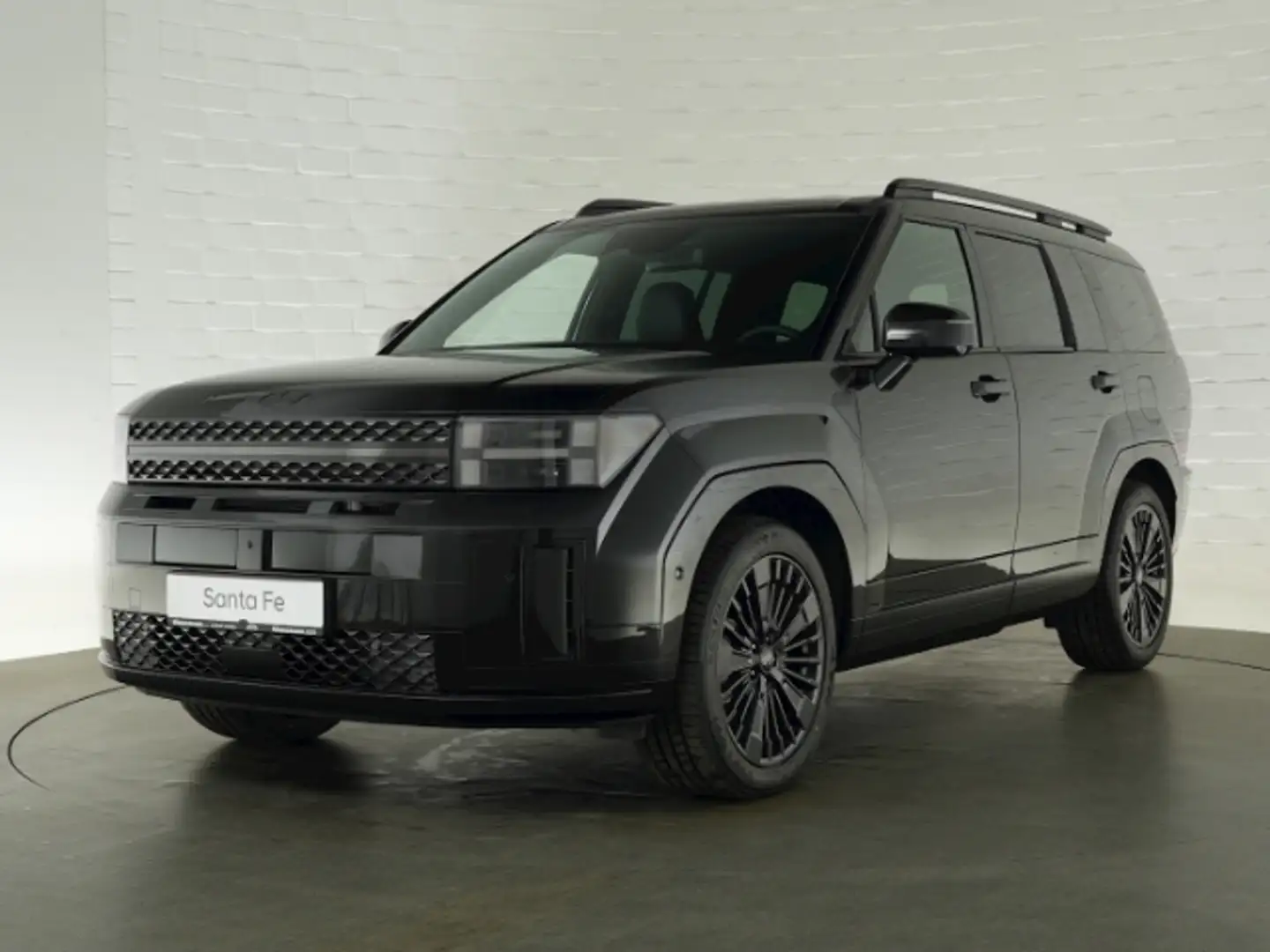 Hyundai SANTA FE HEV BLACKLINE 4WD AT+VOLL LED+NAVI+360 GRAD KAMERA Zwart - 2