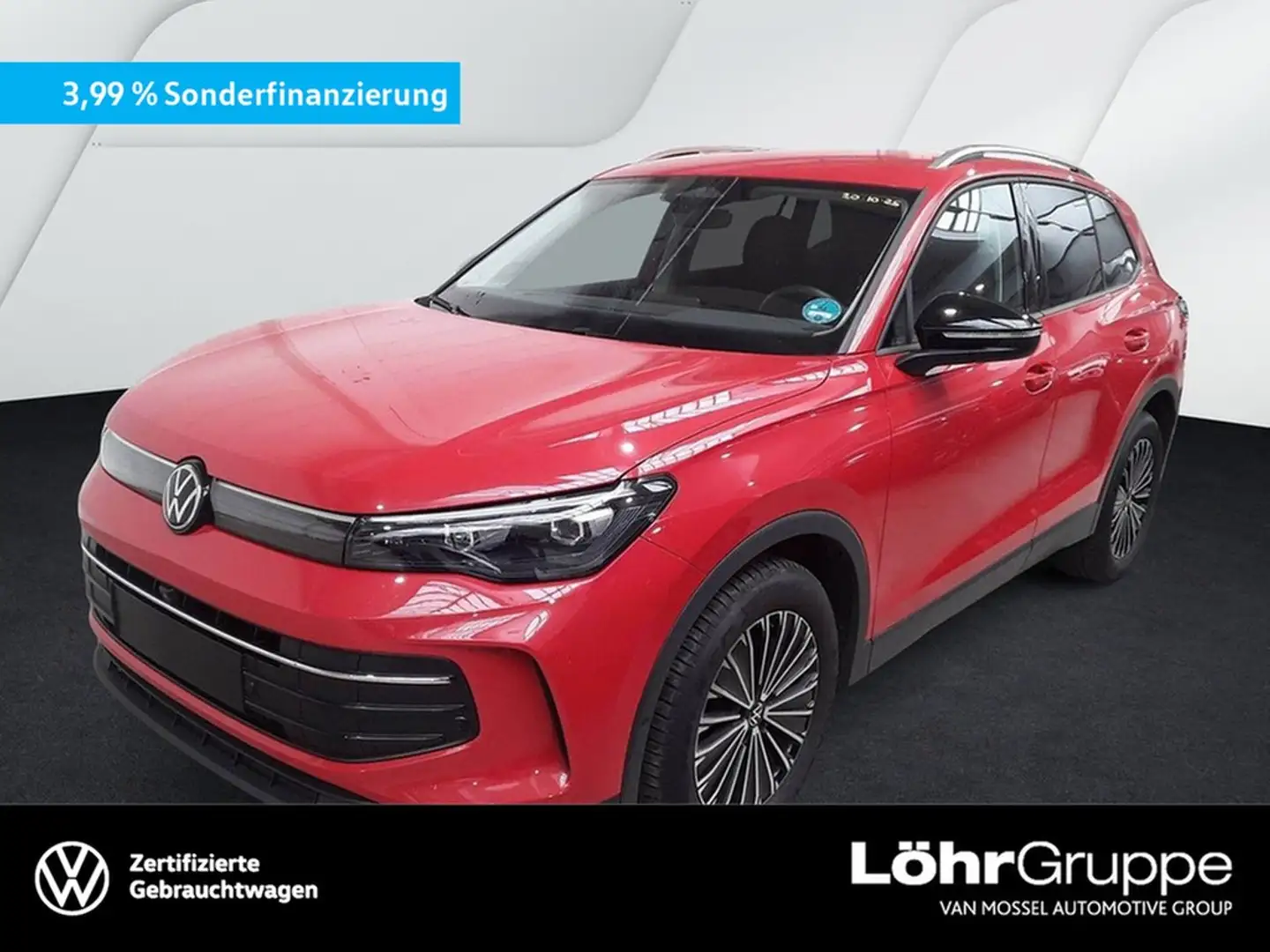 Volkswagen Tiguan 2.0 TDI DSG Goal Area-View, AHK, WWV Rot - 1