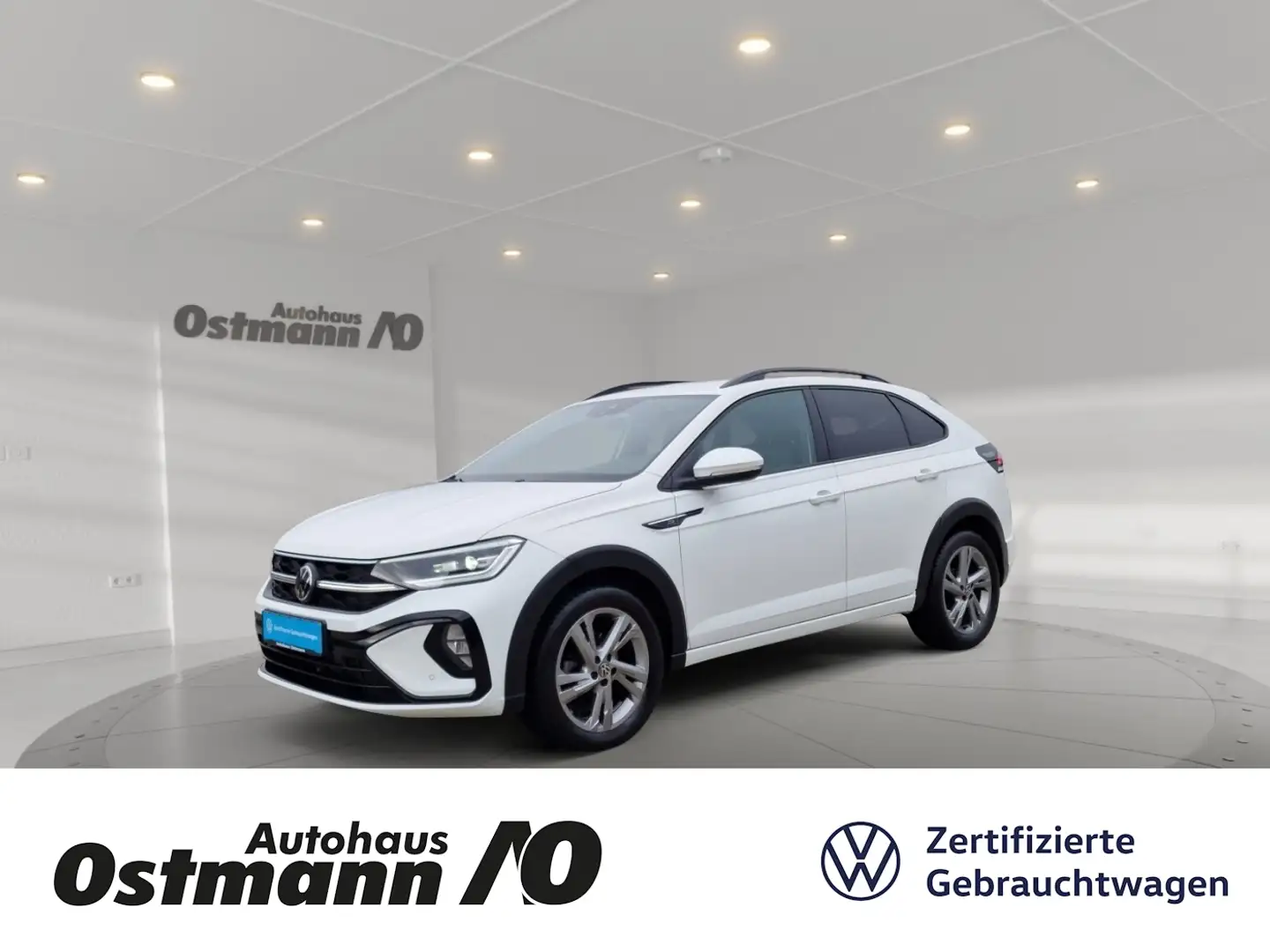 Volkswagen Taigo 1.5 TSI R-Line AUT Fernlichtass. Kam. LED Weiß - 1