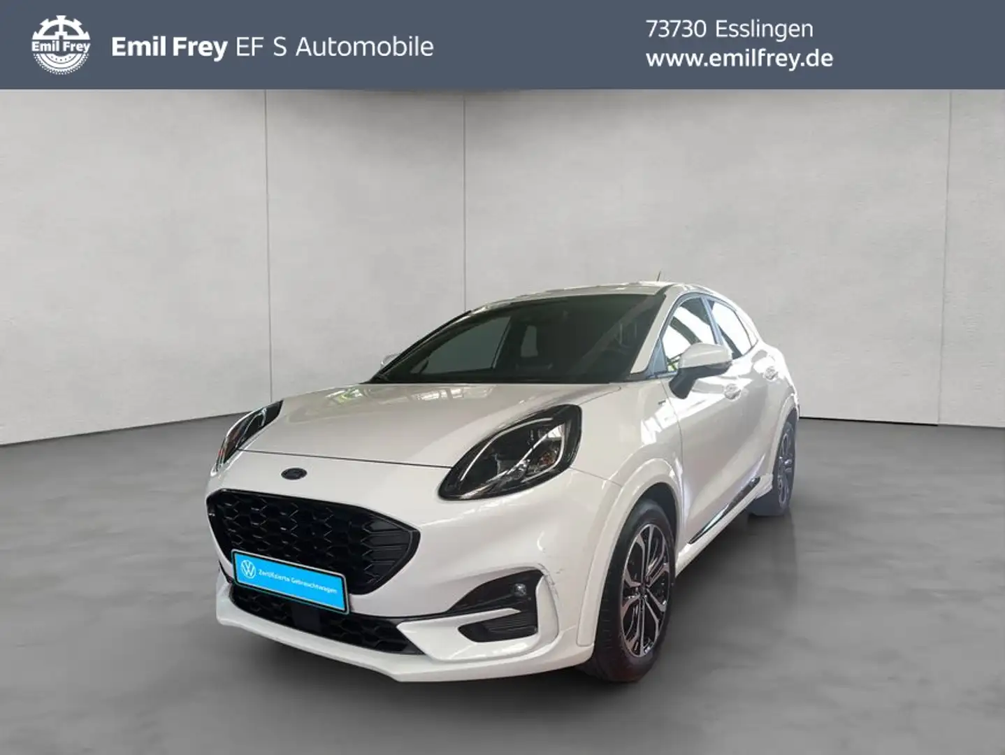 Ford Puma 1.0 EcoBoost Hybrid ST-LINE DESIGN Wit - 1