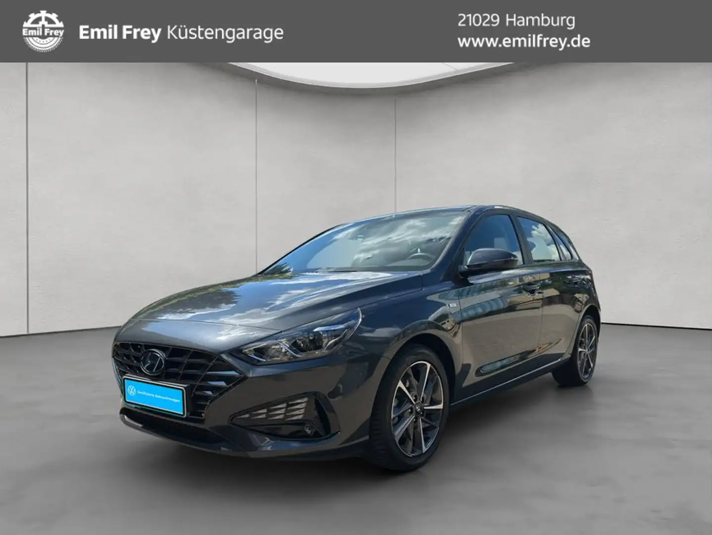 Hyundai i30 1.0 T-GDI Pure PDC GRA SHZ RFK Noir - 1