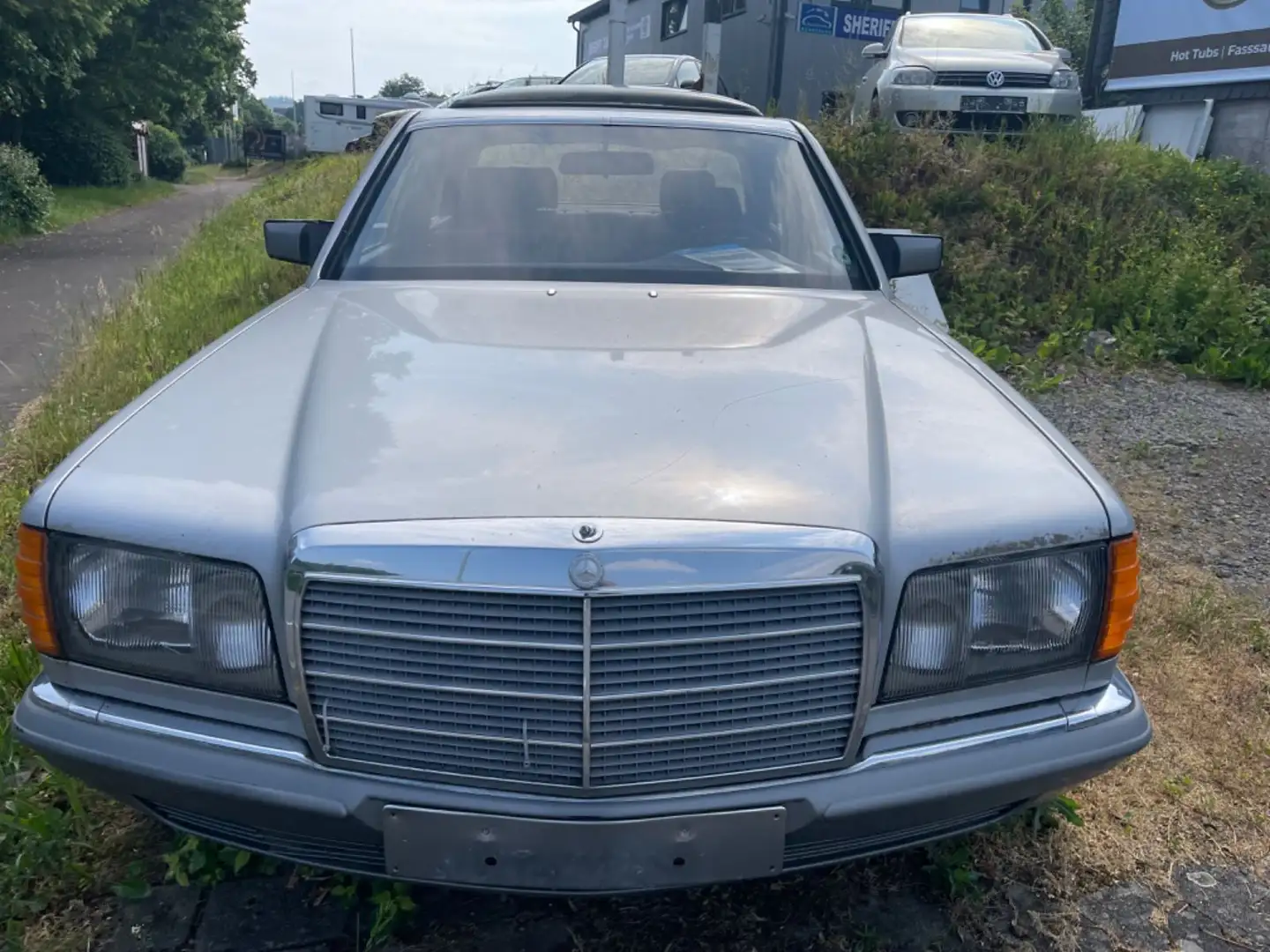 Mercedes-Benz S 280 280 SE Oldtimer-H-Zulassung-TÜV Silber - 2