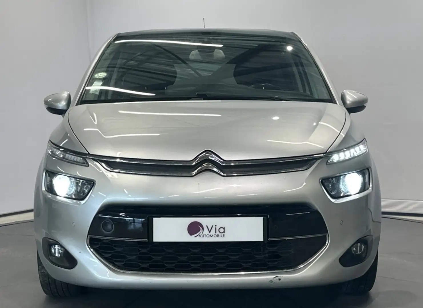 Citroen C4 Picasso 150 Exclusive TOIT PANO Gris - 2