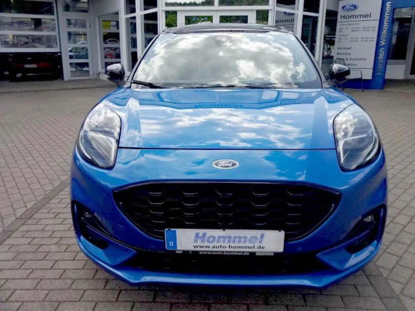 Ford Puma Hybrid ST-Line X Bi-LED+iACC+TWA+WINTERP.+KEY-FREE Blauw - 2
