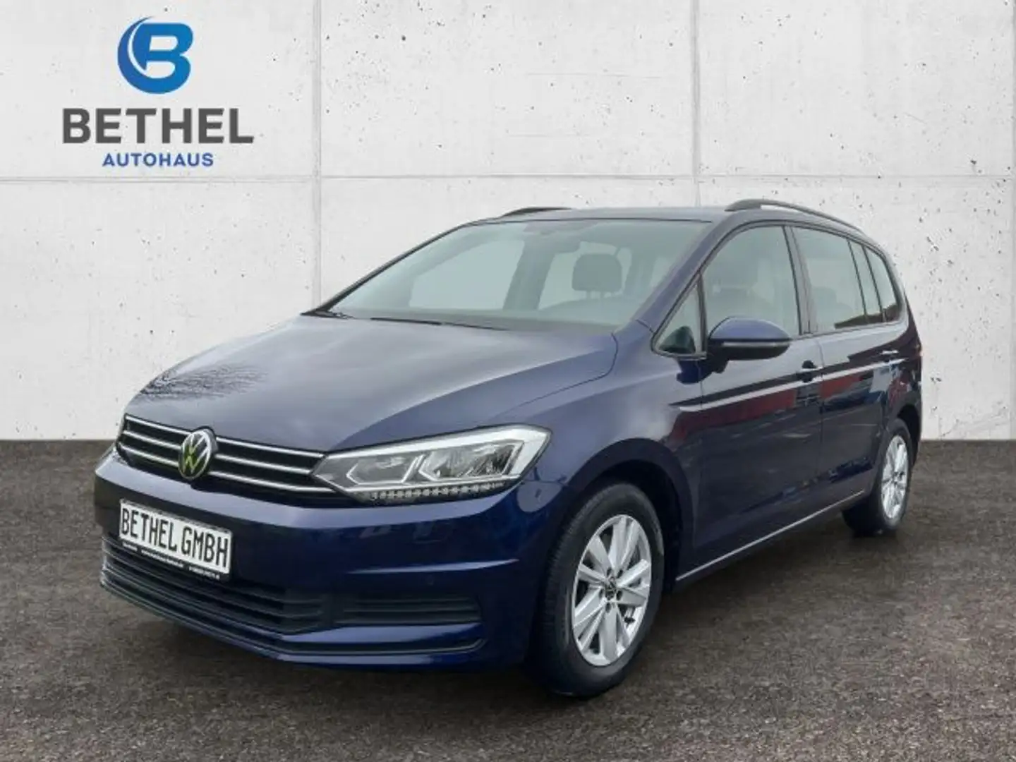 Volkswagen Touran 1.5 TSI Comfortline, Nav, LED, ACC, Massage Blau - 1