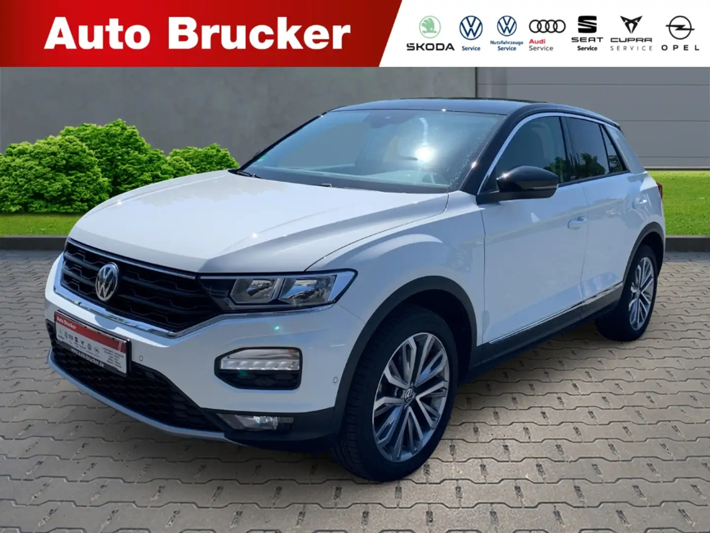 Volkswagen T-Roc IQ.DRIVE 1.0 TSI+Alufelgen+Klimaautomatik+PDC White - 1