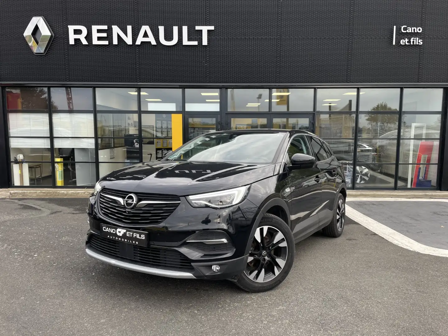Opel Grandland X Grandland X 1.2 Turbo 130 ch BVA8 Ultimate Noir - 1