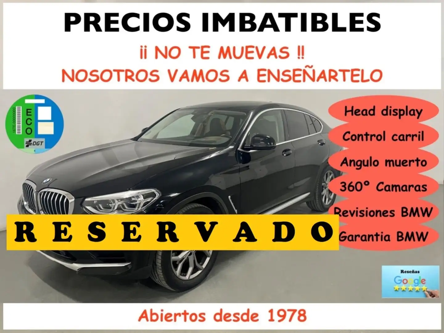 BMW X4 xDrive 20dA xLine Nero - 1