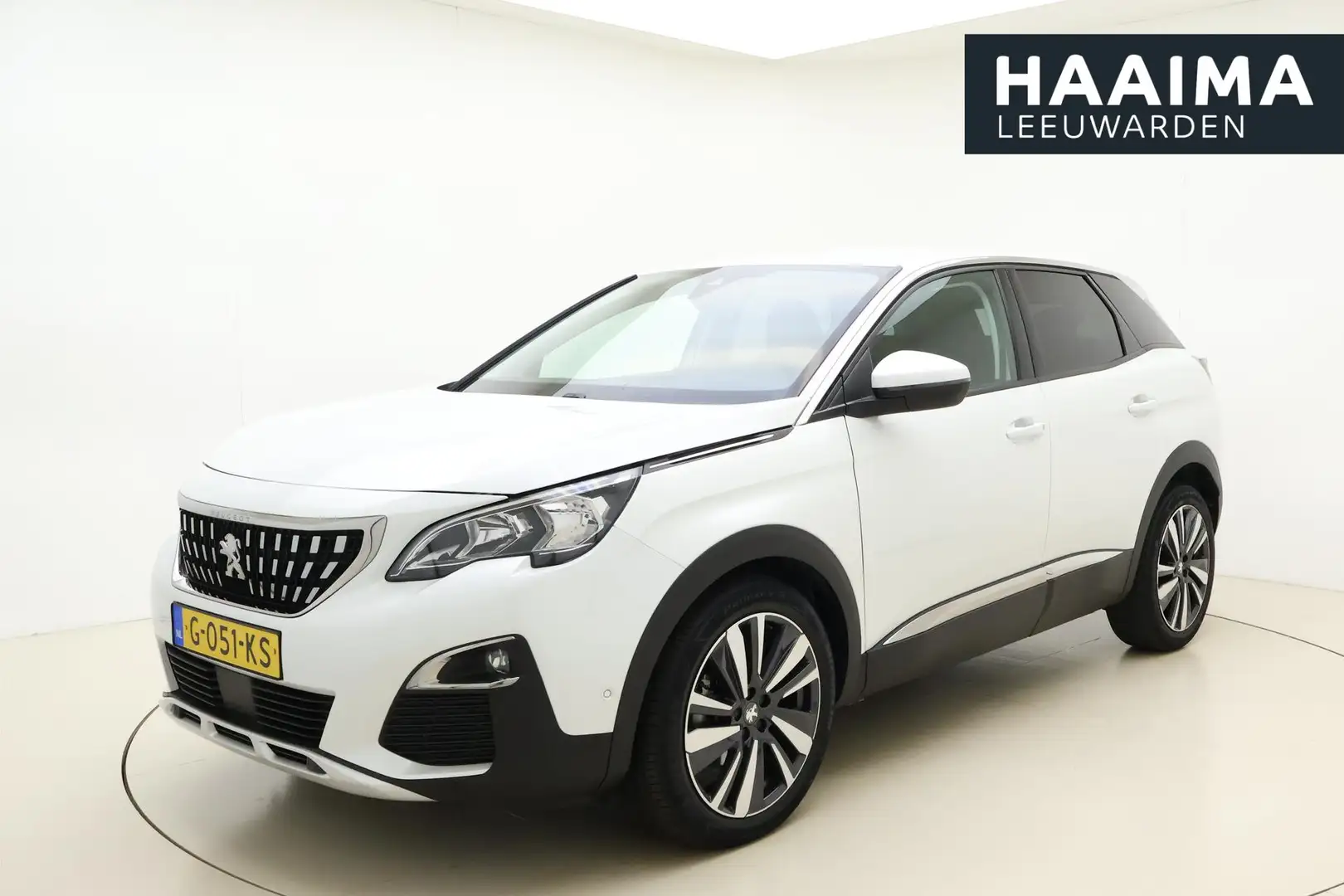 Peugeot 3008 1.2 PureTech Blue Lease Premium 130 PK | Handgesch Wit - 1