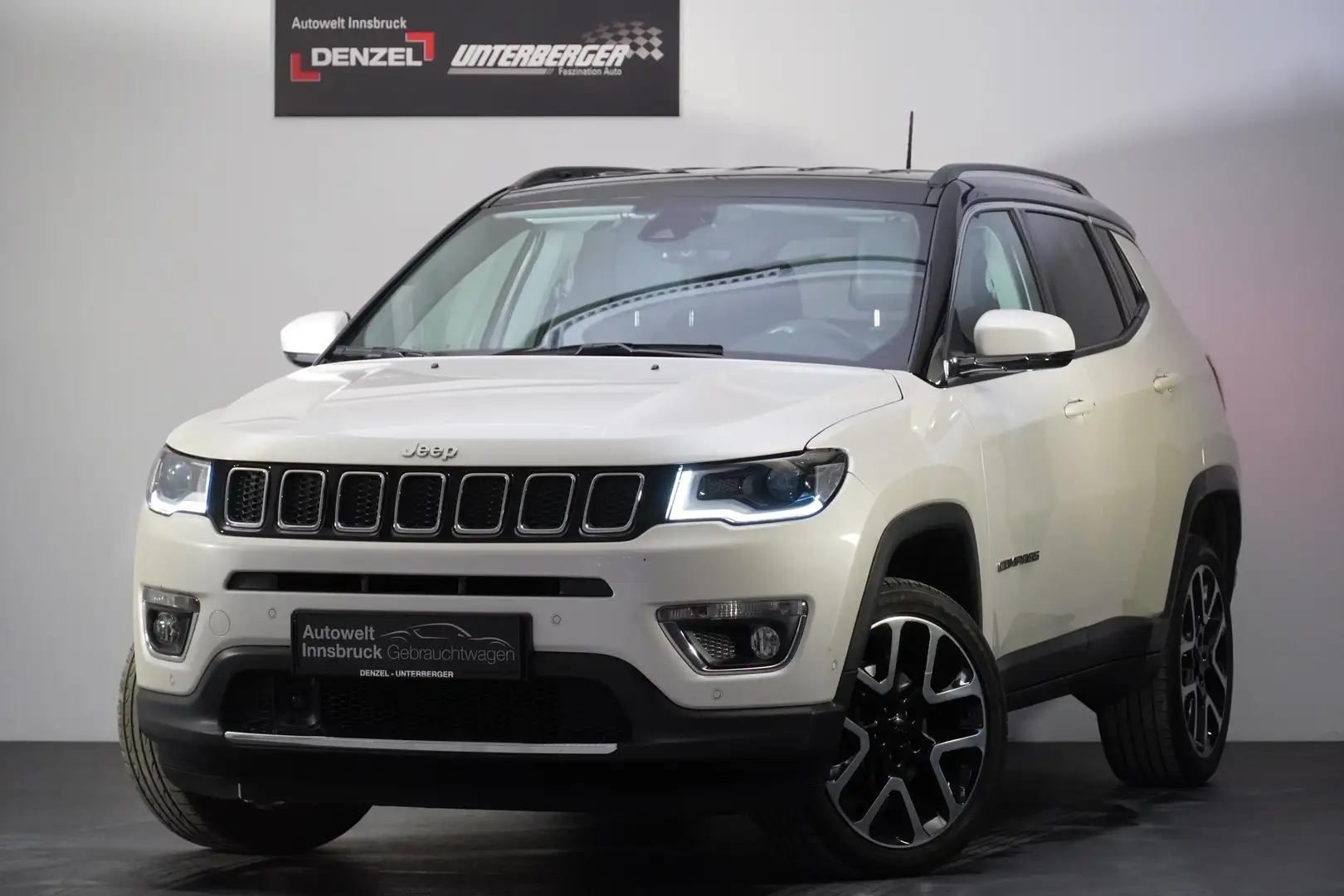 Jeep Compass 2,0 MultiJet II AWD Limited Weiß - 1
