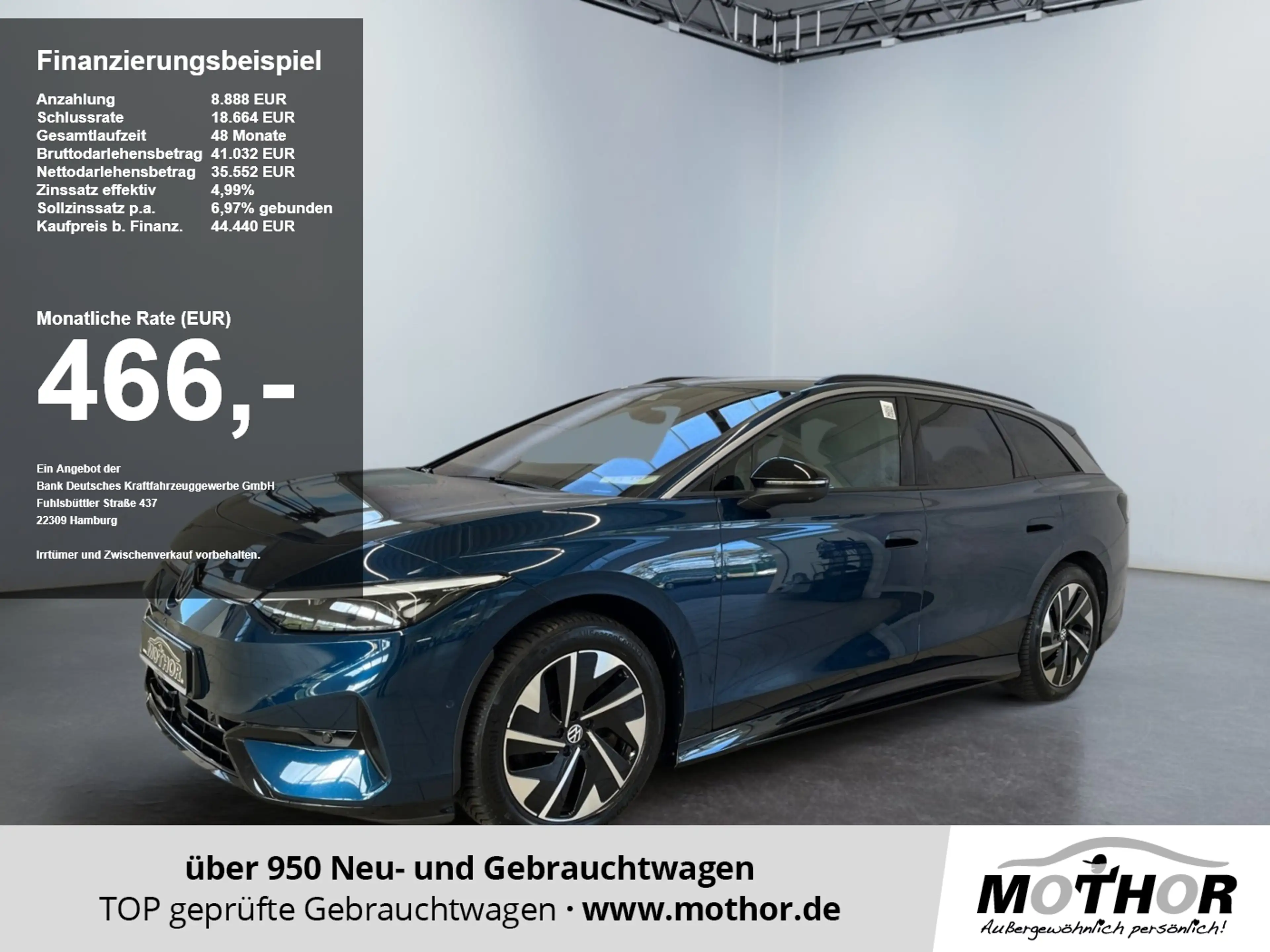 Volkswagen ID.7 Tourer Pro 77kWh Standklima AHK Wärmepumpe